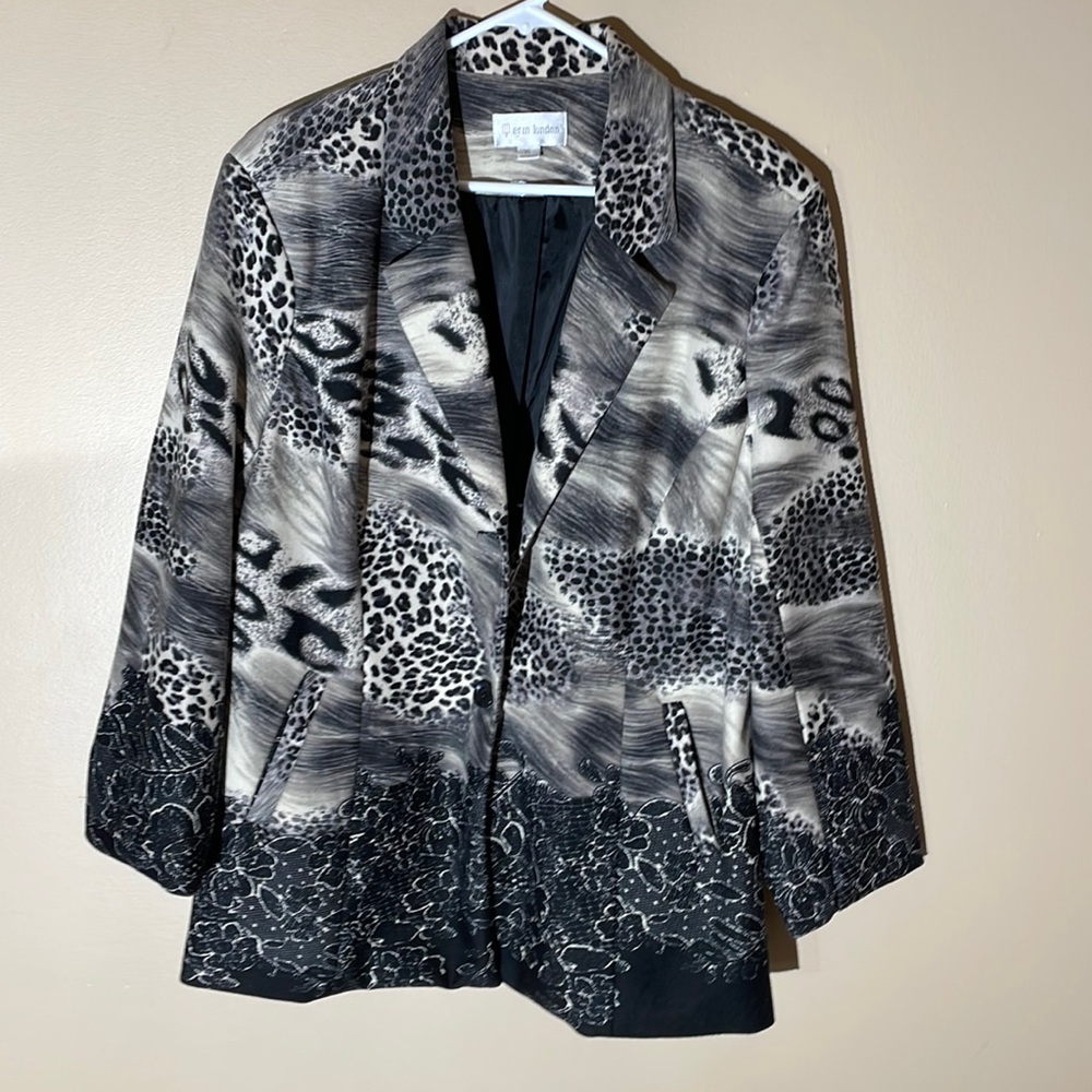 Erin London womens blazer xl